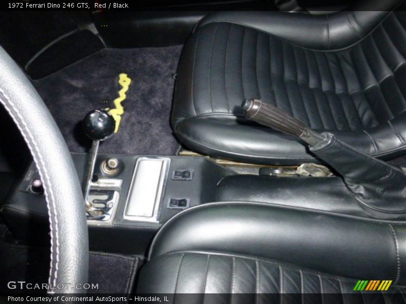  1972 Dino 246 GTS Black Interior