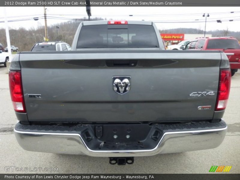 Mineral Gray Metallic / Dark Slate/Medium Graystone 2012 Dodge Ram 2500 HD SLT Crew Cab 4x4