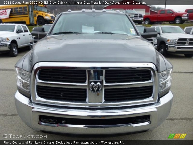Mineral Gray Metallic / Dark Slate/Medium Graystone 2012 Dodge Ram 2500 HD SLT Crew Cab 4x4