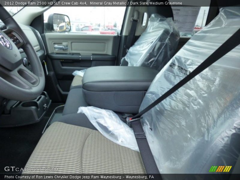 Mineral Gray Metallic / Dark Slate/Medium Graystone 2012 Dodge Ram 2500 HD SLT Crew Cab 4x4