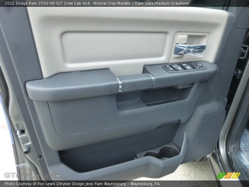 Mineral Gray Metallic / Dark Slate/Medium Graystone 2012 Dodge Ram 2500 HD SLT Crew Cab 4x4