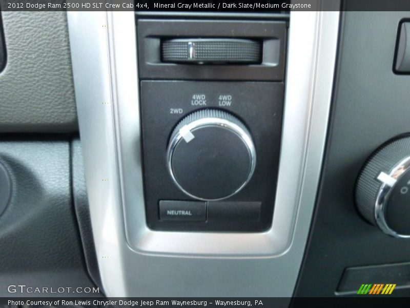 Mineral Gray Metallic / Dark Slate/Medium Graystone 2012 Dodge Ram 2500 HD SLT Crew Cab 4x4