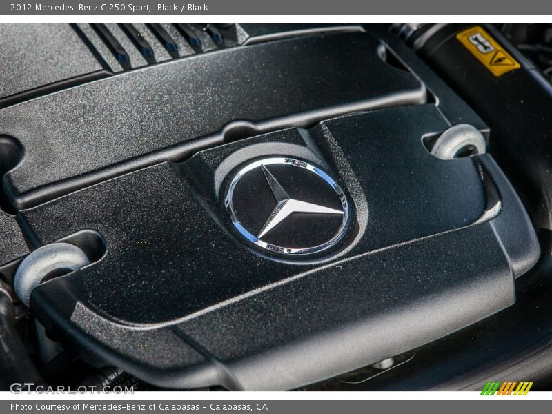 Black / Black 2012 Mercedes-Benz C 250 Sport
