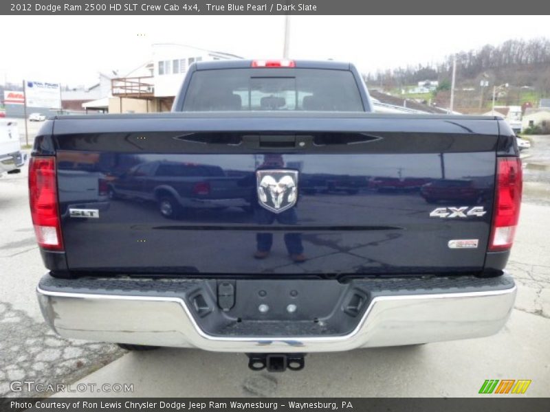 True Blue Pearl / Dark Slate 2012 Dodge Ram 2500 HD SLT Crew Cab 4x4