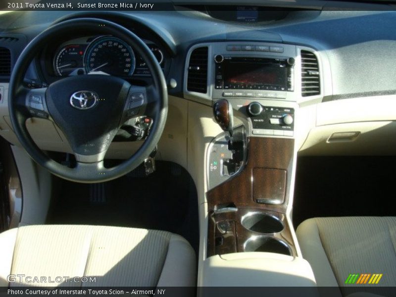 Sunset Bronze Mica / Ivory 2011 Toyota Venza I4