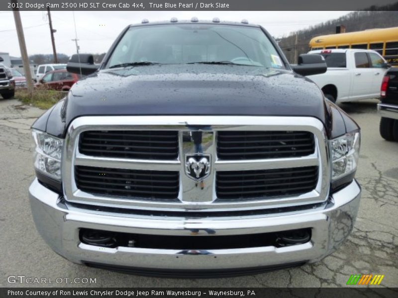 True Blue Pearl / Dark Slate 2012 Dodge Ram 2500 HD SLT Crew Cab 4x4