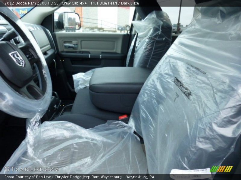 True Blue Pearl / Dark Slate 2012 Dodge Ram 2500 HD SLT Crew Cab 4x4