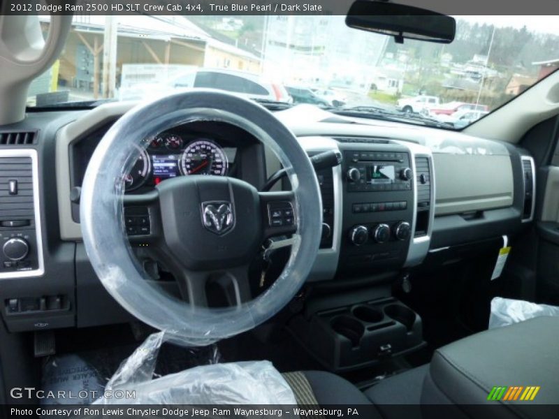 True Blue Pearl / Dark Slate 2012 Dodge Ram 2500 HD SLT Crew Cab 4x4