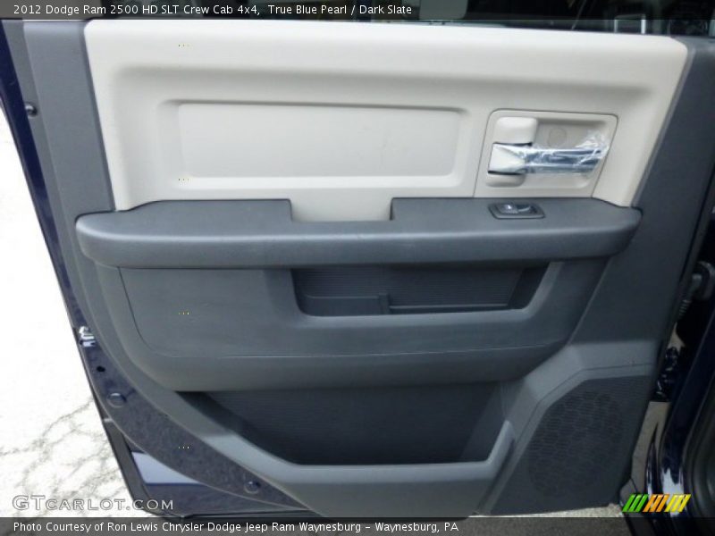 True Blue Pearl / Dark Slate 2012 Dodge Ram 2500 HD SLT Crew Cab 4x4