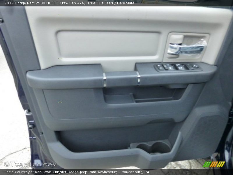 True Blue Pearl / Dark Slate 2012 Dodge Ram 2500 HD SLT Crew Cab 4x4