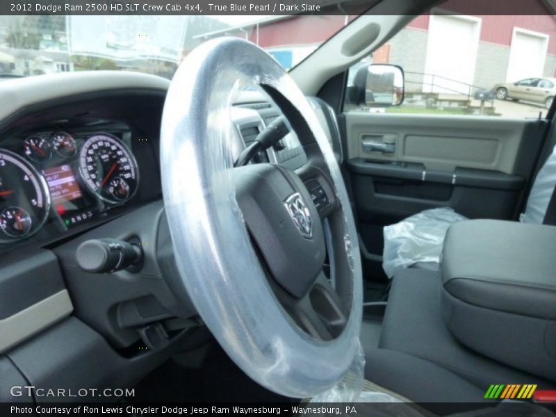 True Blue Pearl / Dark Slate 2012 Dodge Ram 2500 HD SLT Crew Cab 4x4