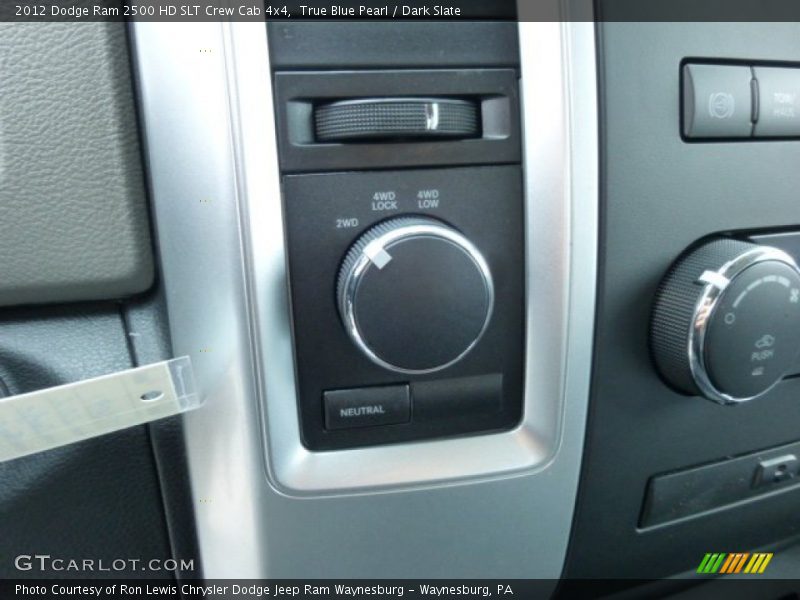 True Blue Pearl / Dark Slate 2012 Dodge Ram 2500 HD SLT Crew Cab 4x4