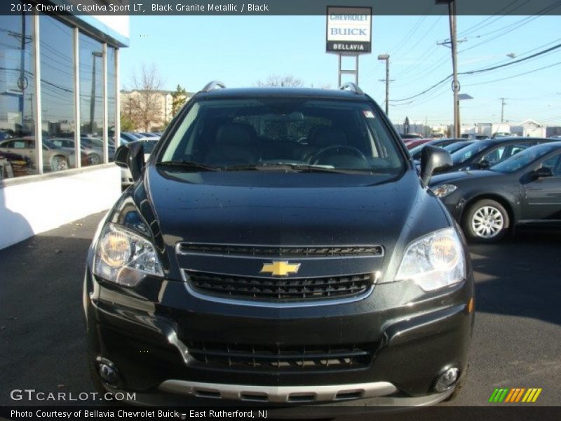 Black Granite Metallic / Black 2012 Chevrolet Captiva Sport LT