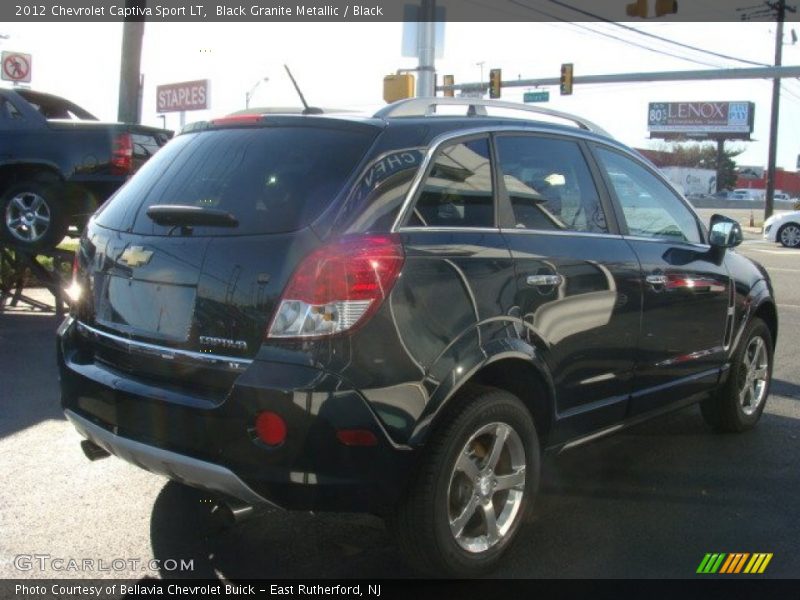 Black Granite Metallic / Black 2012 Chevrolet Captiva Sport LT