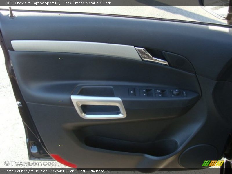 Black Granite Metallic / Black 2012 Chevrolet Captiva Sport LT