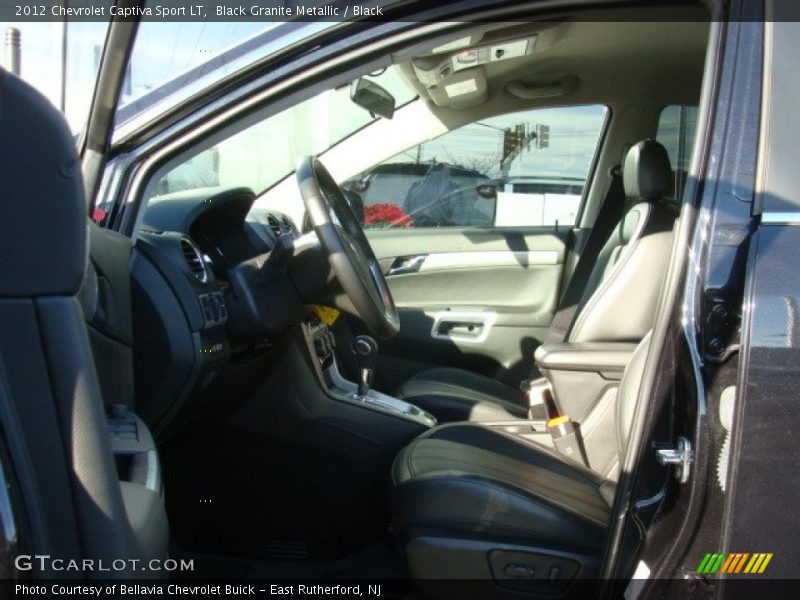 Black Granite Metallic / Black 2012 Chevrolet Captiva Sport LT