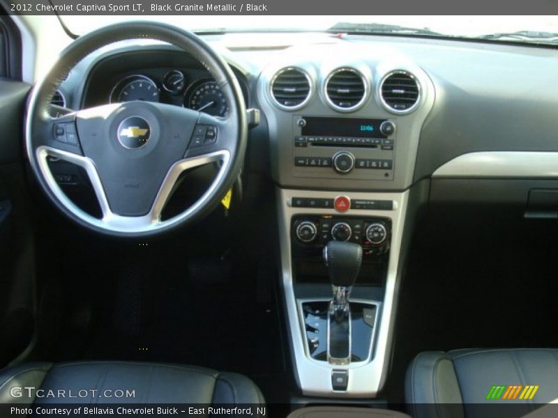 Black Granite Metallic / Black 2012 Chevrolet Captiva Sport LT
