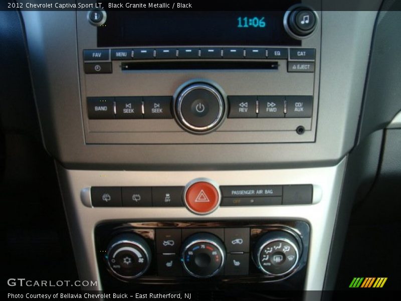 Black Granite Metallic / Black 2012 Chevrolet Captiva Sport LT