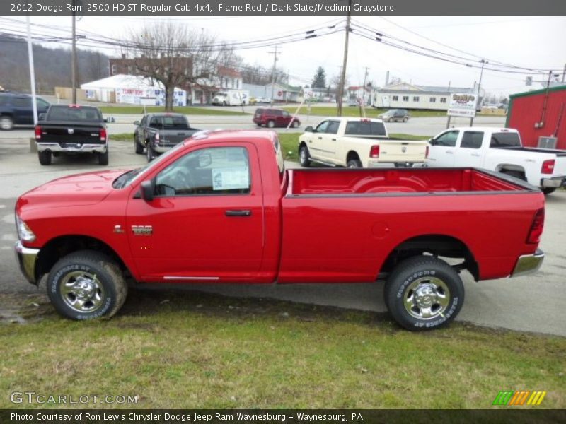  2012 Ram 2500 HD ST Regular Cab 4x4 Flame Red