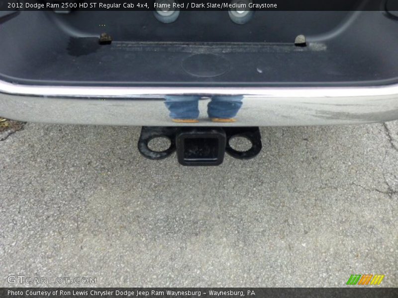 Flame Red / Dark Slate/Medium Graystone 2012 Dodge Ram 2500 HD ST Regular Cab 4x4