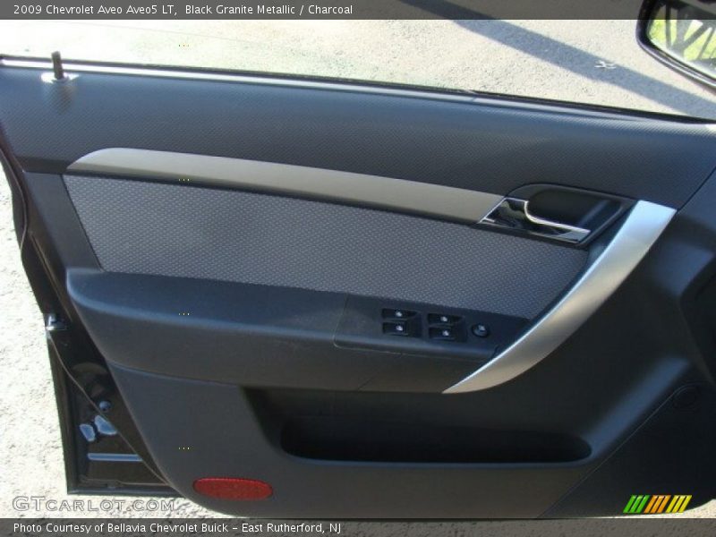 Black Granite Metallic / Charcoal 2009 Chevrolet Aveo Aveo5 LT