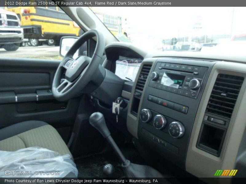 Flame Red / Dark Slate/Medium Graystone 2012 Dodge Ram 2500 HD ST Regular Cab 4x4