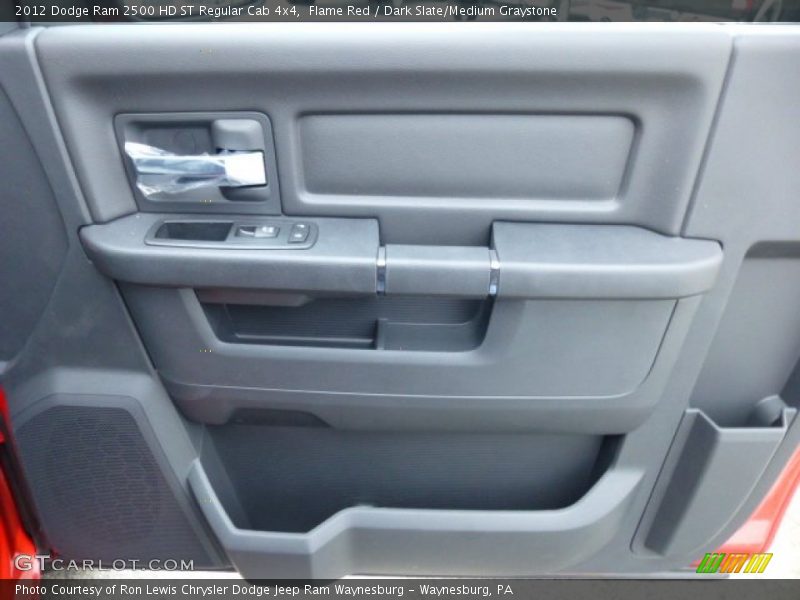 Flame Red / Dark Slate/Medium Graystone 2012 Dodge Ram 2500 HD ST Regular Cab 4x4