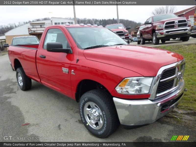 Front 3/4 View of 2012 Ram 2500 HD ST Regular Cab 4x4