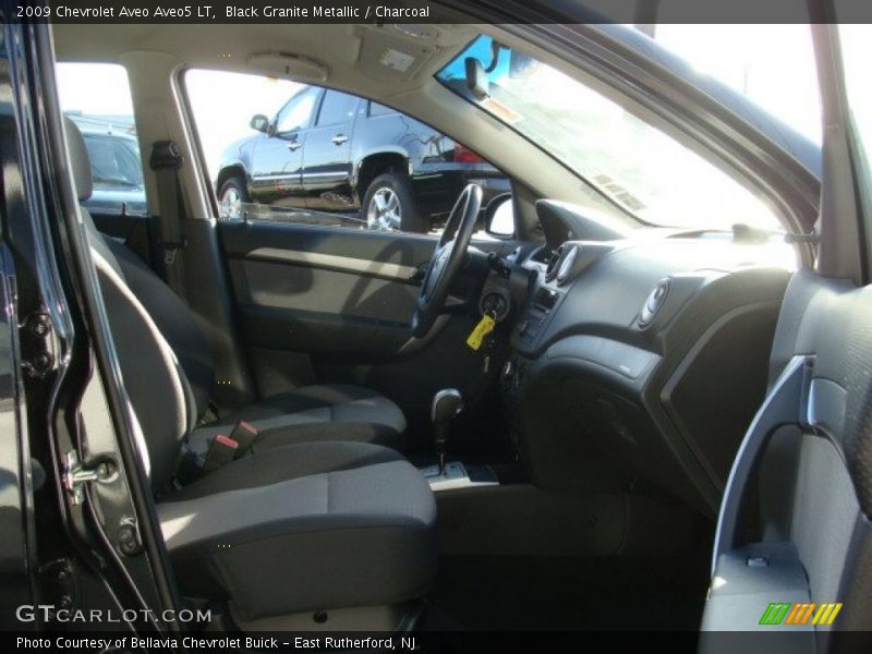 Black Granite Metallic / Charcoal 2009 Chevrolet Aveo Aveo5 LT