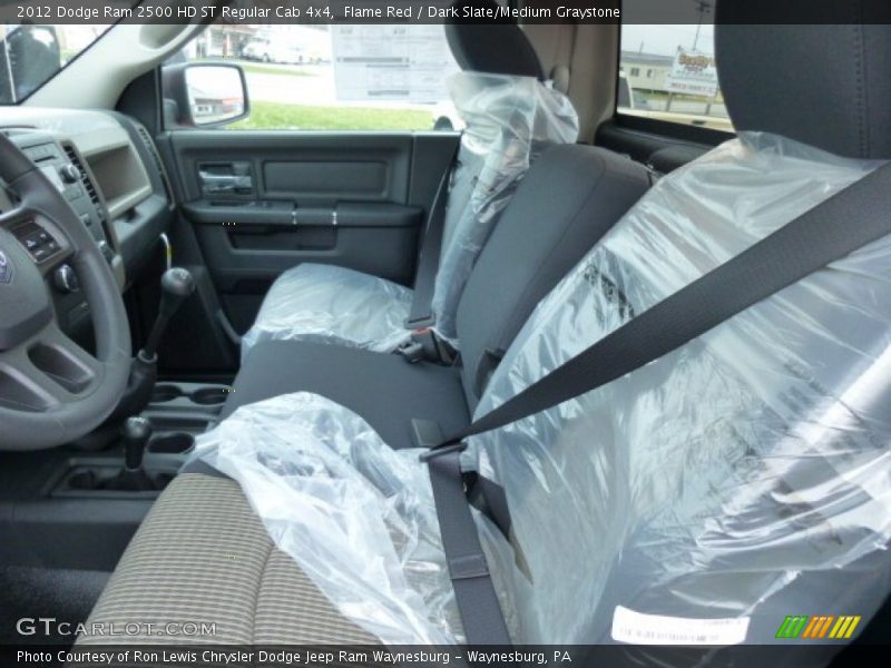 Flame Red / Dark Slate/Medium Graystone 2012 Dodge Ram 2500 HD ST Regular Cab 4x4