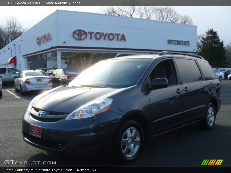 Slate Metallic / Stone 2010 Toyota Sienna LE