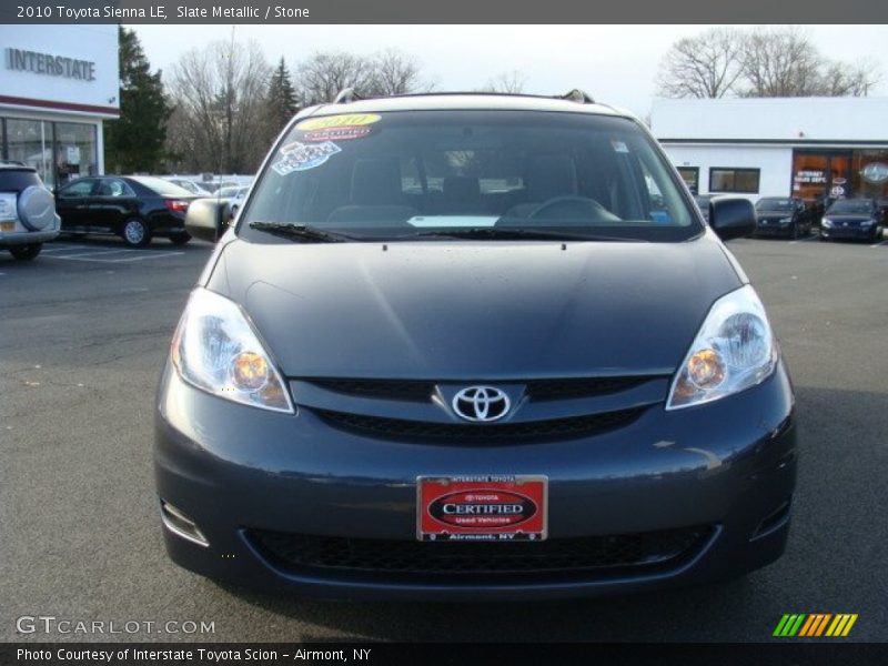 Slate Metallic / Stone 2010 Toyota Sienna LE