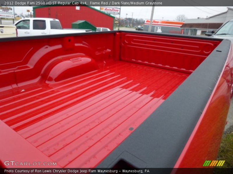 Flame Red / Dark Slate/Medium Graystone 2012 Dodge Ram 2500 HD ST Regular Cab 4x4