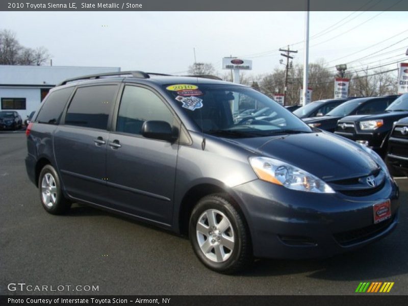 Slate Metallic / Stone 2010 Toyota Sienna LE