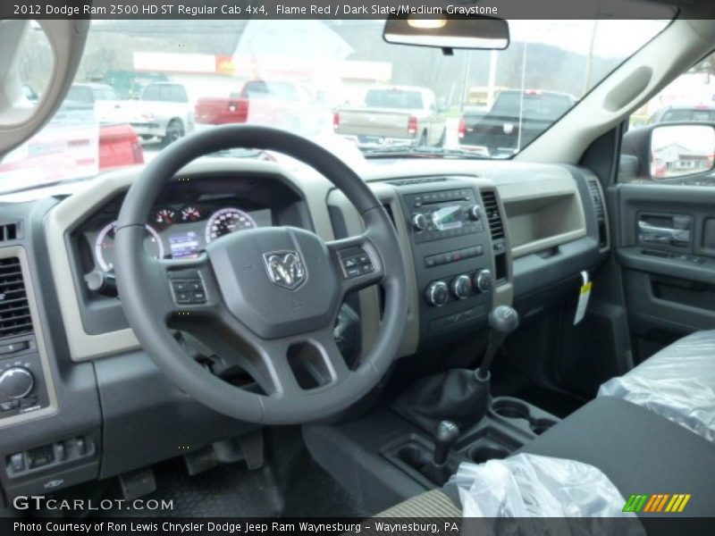  2012 Ram 2500 HD ST Regular Cab 4x4 Dark Slate/Medium Graystone Interior