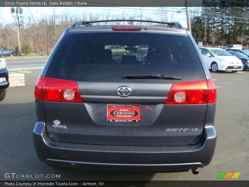 Slate Metallic / Stone 2010 Toyota Sienna LE