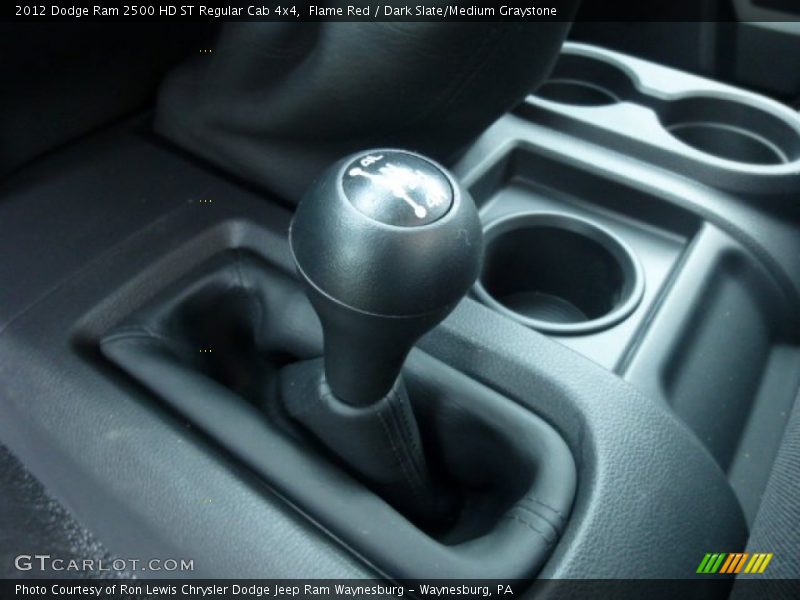 Flame Red / Dark Slate/Medium Graystone 2012 Dodge Ram 2500 HD ST Regular Cab 4x4