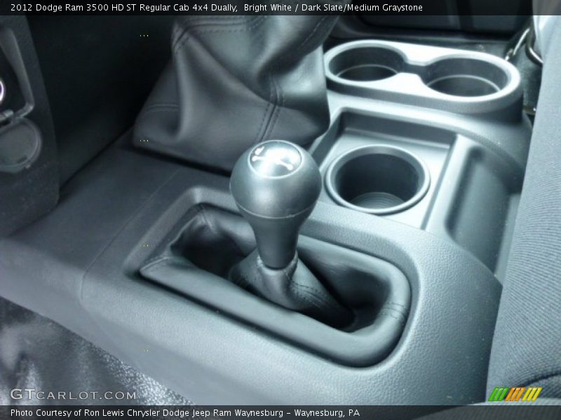 Bright White / Dark Slate/Medium Graystone 2012 Dodge Ram 3500 HD ST Regular Cab 4x4 Dually