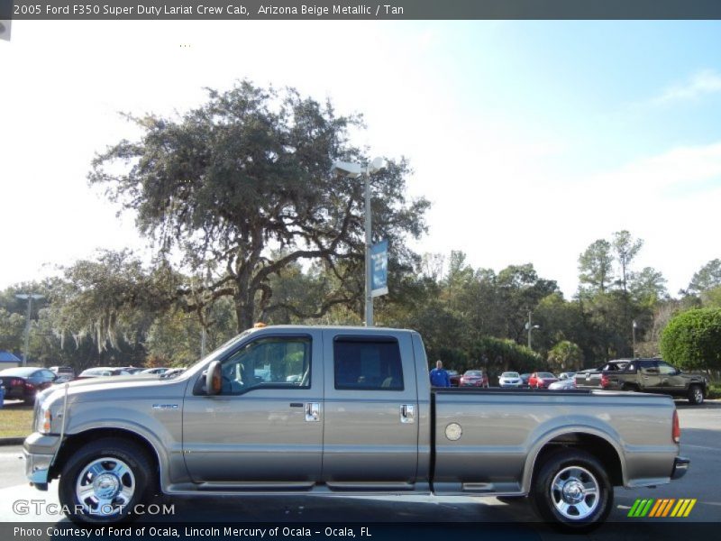  2005 F350 Super Duty Lariat Crew Cab Arizona Beige Metallic