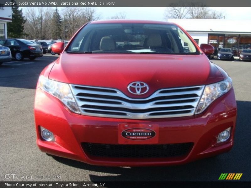Barcelona Red Metallic / Ivory 2009 Toyota Venza V6 AWD