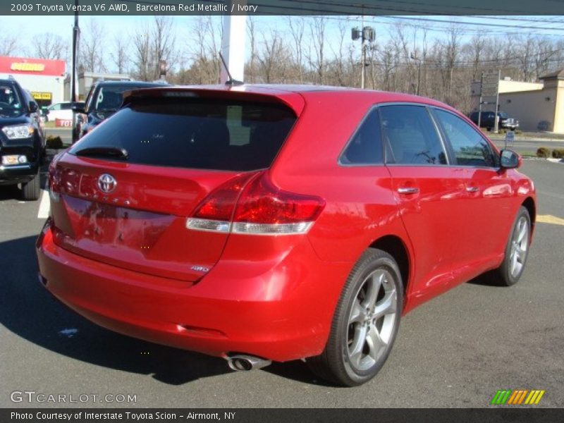 Barcelona Red Metallic / Ivory 2009 Toyota Venza V6 AWD