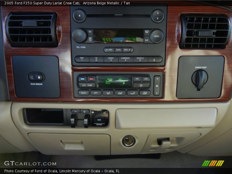 Controls of 2005 F350 Super Duty Lariat Crew Cab