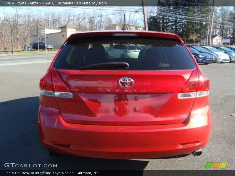 Barcelona Red Metallic / Ivory 2009 Toyota Venza V6 AWD