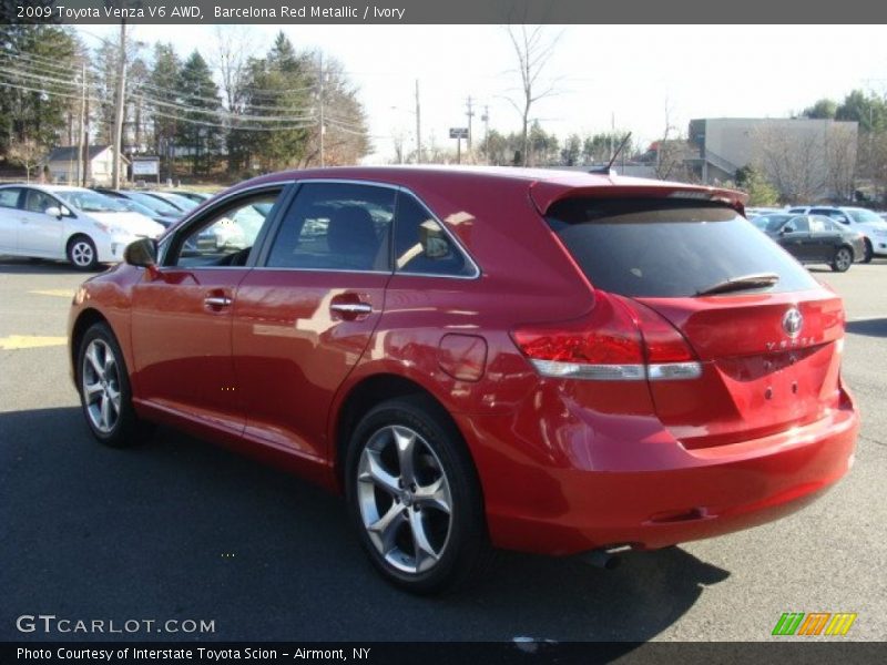 Barcelona Red Metallic / Ivory 2009 Toyota Venza V6 AWD