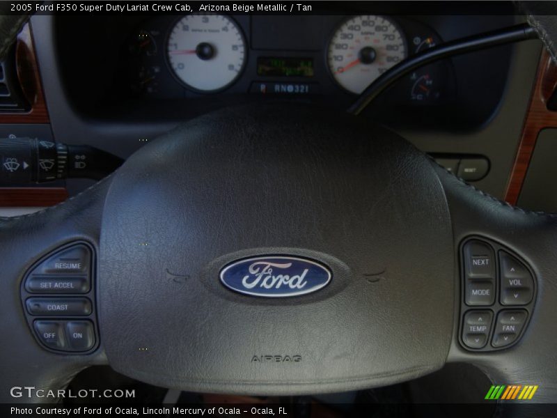Controls of 2005 F350 Super Duty Lariat Crew Cab