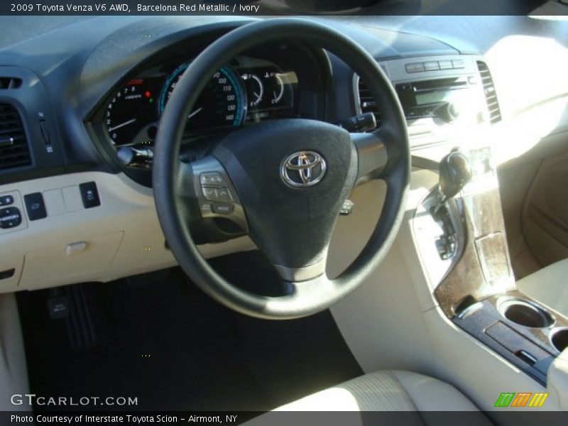 Barcelona Red Metallic / Ivory 2009 Toyota Venza V6 AWD