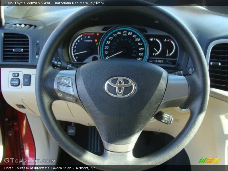 Barcelona Red Metallic / Ivory 2009 Toyota Venza V6 AWD