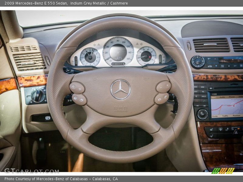 2009 E 550 Sedan Steering Wheel