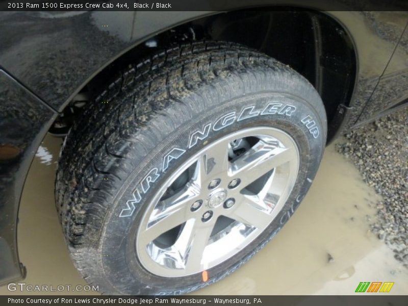 Black / Black 2013 Ram 1500 Express Crew Cab 4x4