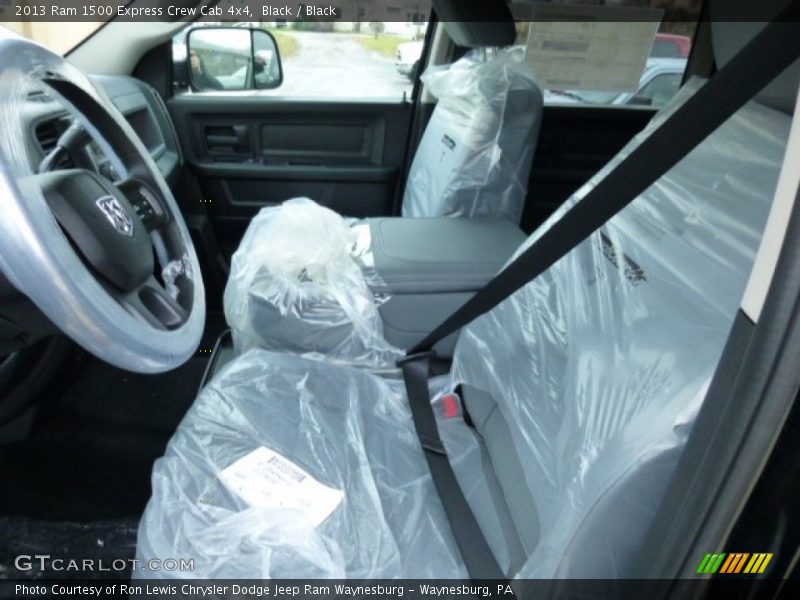Black / Black 2013 Ram 1500 Express Crew Cab 4x4